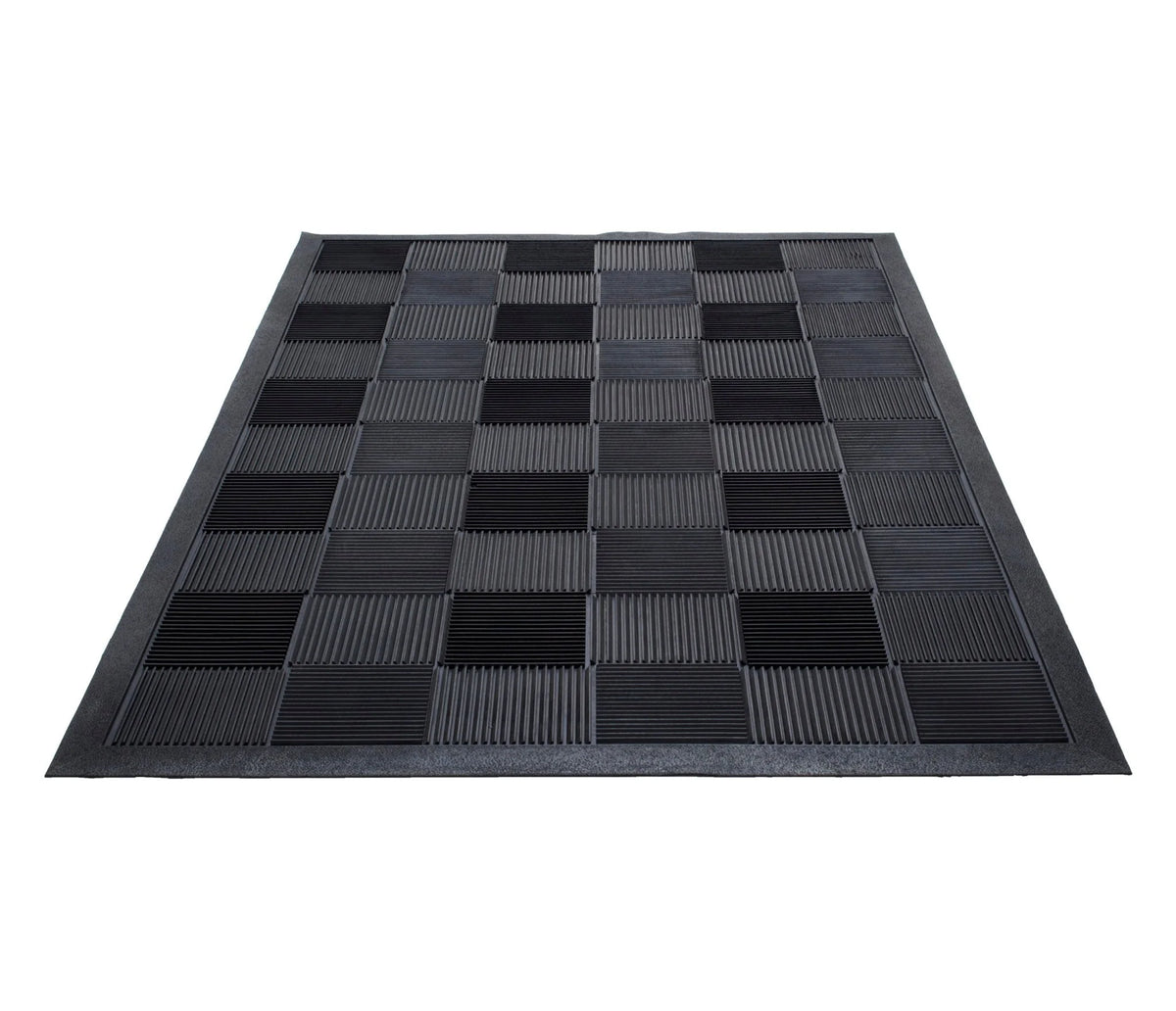 Parquet Wiper Scraper Outdoor Floor Mat - Black / 2’x3’ - Mats