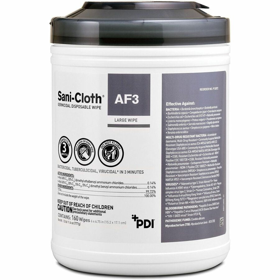 PDI Sani-Cloth AF3 Germicidal Wipes - Alternate-Image1