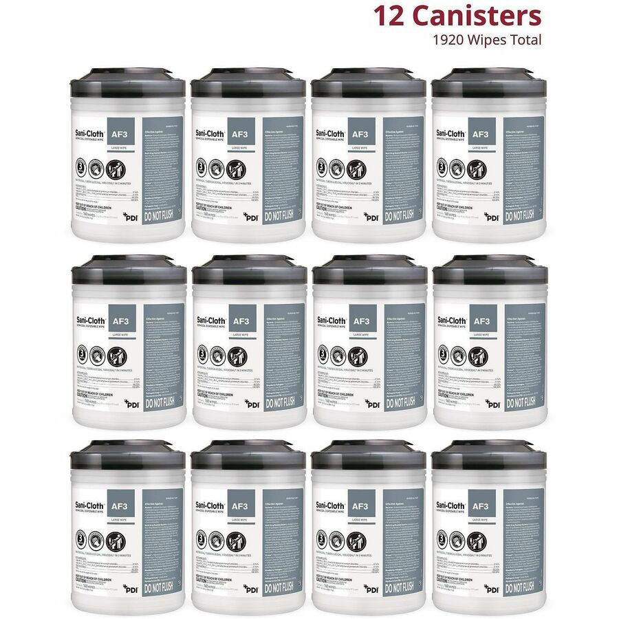 PDI Sani-Cloth AF3 Germicidal Wipes - Alternate-Image2