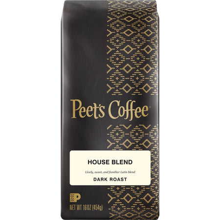 Peet’s Coffee™ House Blend Dark Roast - 16 oz Whole Bean - Coffee