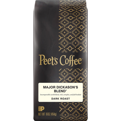 Peet’s Coffee™ Major Dickason’s Blend: Bold Dark Roast - 16 oz Whole Bean - Coffee