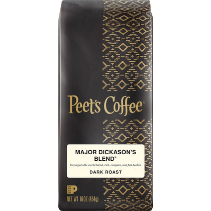 Peet’s Coffee™ Major Dickason’s Blend: Bold Dark Roast - 16 oz Whole Bean - Coffee