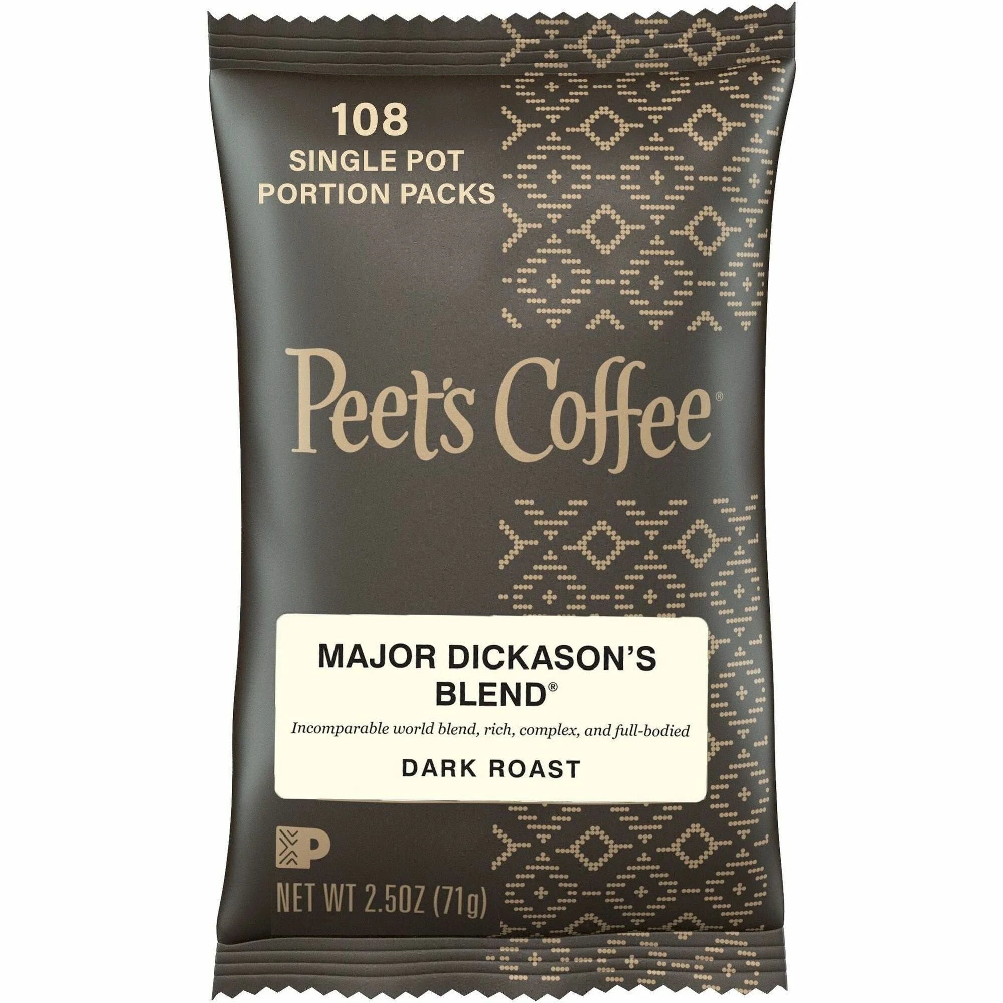 Peet’s Coffee™ Major Dickason’s Blend: Smooth Regular Coffee Pods - 18/Box