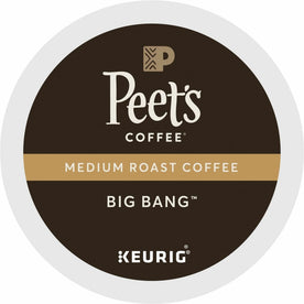 Peet’s Coffee® K-Cup Big Bang Coffee - Compatible with Keurig Brewer - Medium - 22 / Box