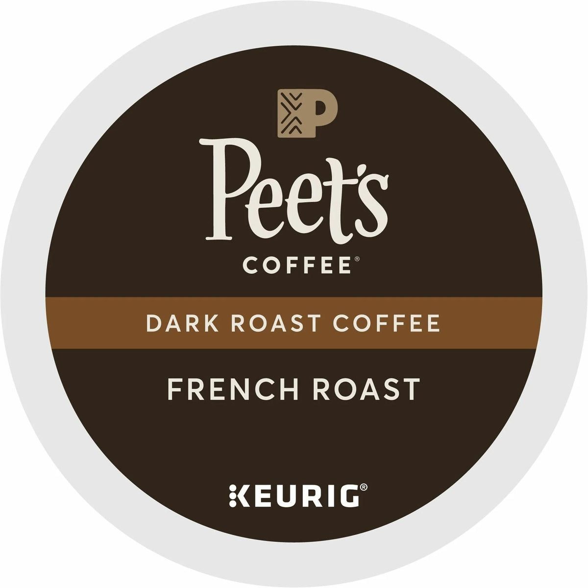 Peet’s Coffee® French Roast K-Cups - Bold Dark - 22 Count Box - Coffee
