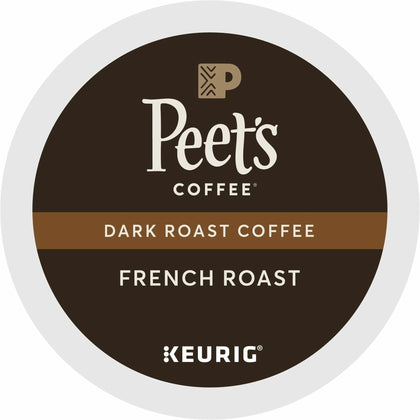 Peet’s Coffee® French Roast K-Cups - Bold Dark - 22 Count Box - Coffee