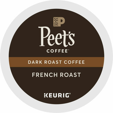Peet’s Coffee® French Roast K-Cups - Bold Dark - 22 Count Box - Coffee