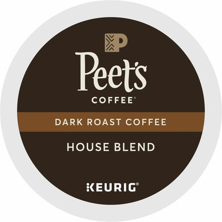 Peet’s Coffee® House Blend K-Cup Coffee - Dark Roast - 22 Count