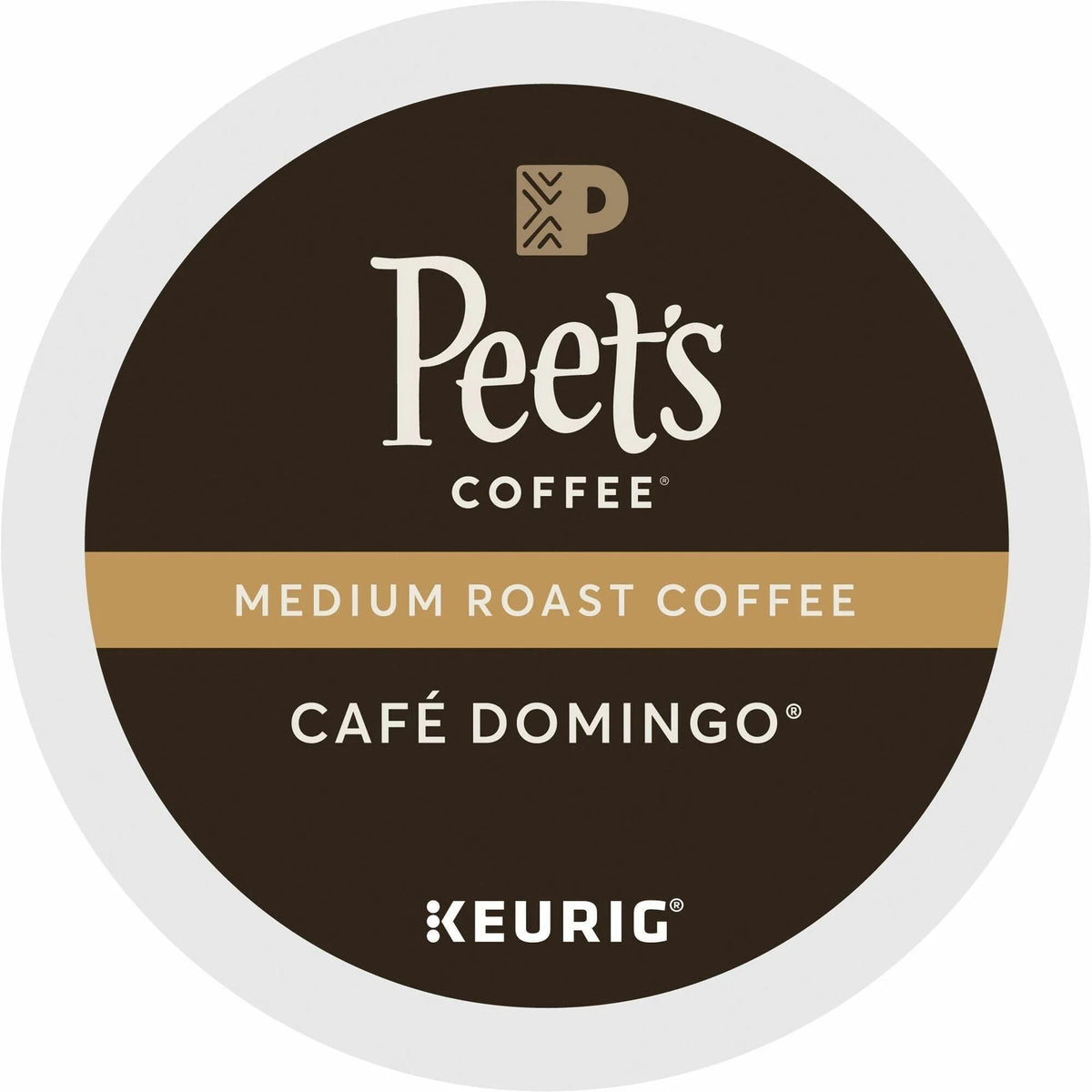 Peet’s Coffee® K-Cup Cafe Domingo: Medium Roast for Keurig - 22/Box - Coffee
