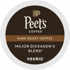 Peet’s Coffee® K-Cup Major Dickason’s Blend Coffee - Compatible with Keurig Brewer - Dark