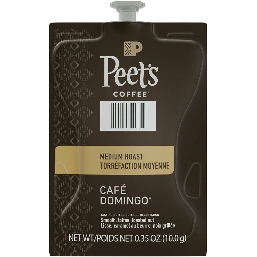 Peet’s Freshpack Cafe Domingo Coffee - Compatible with Flavia Aroma Barista Creation 600 500