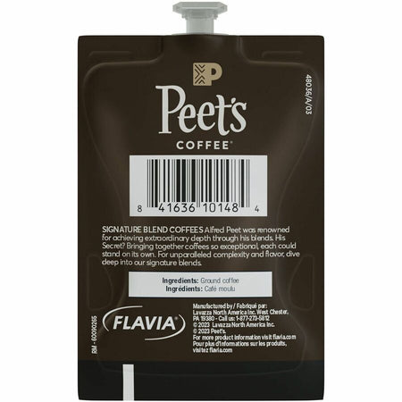 Peet’s Freshpack French Roast Coffee - Compatible with Flavia Aroma Barista Creation 600 500