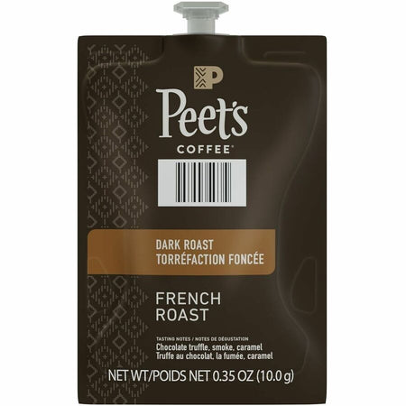 Peet’s Freshpack French Roast Coffee - Compatible with Flavia Aroma Barista Creation 600 500