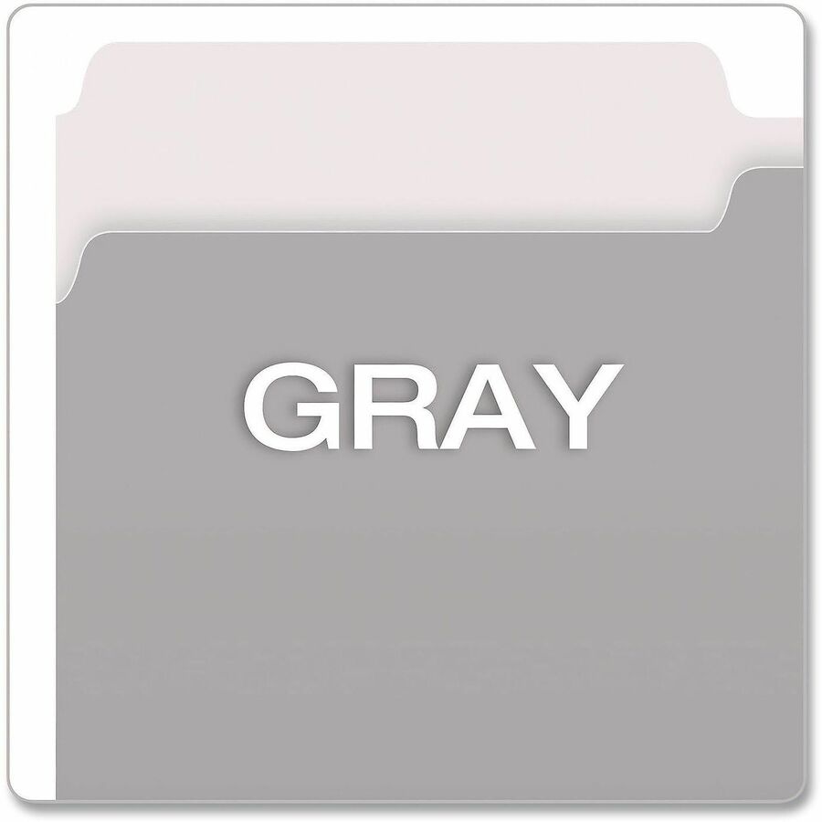 Pendaflex 1/3 Tab Cut Legal Top Tab File Folder - Alternate-Image1