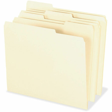Pendaflex 1/3 Tab Cut Letter Recycled Top Tab File Folder - Left