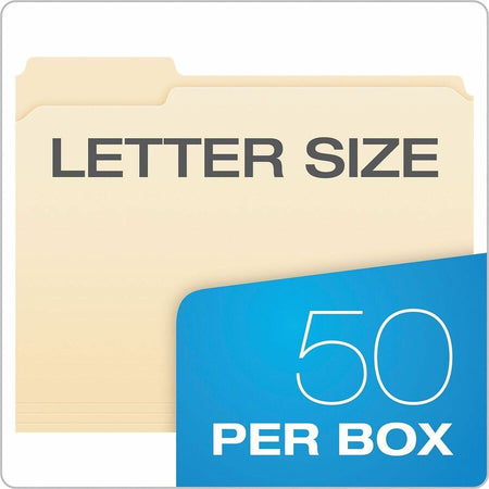 Pendaflex 1/3 Tab Cut Letter Top Tab File Folder - Alternate-Image6
