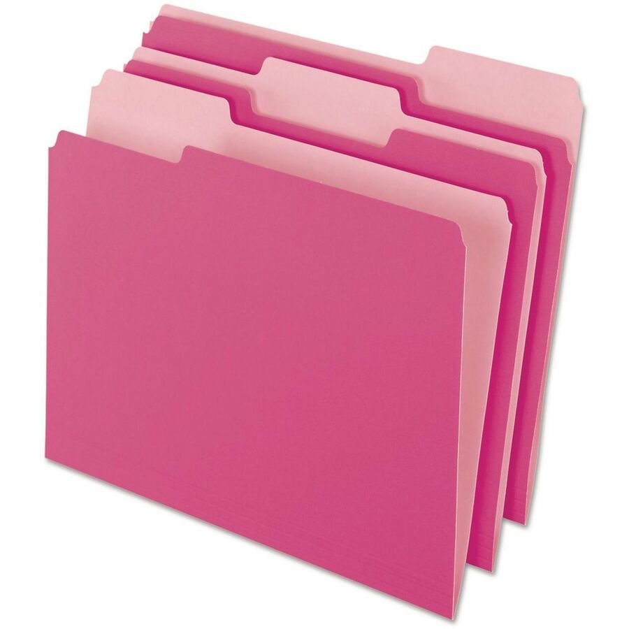 Pendaflex 1/3 Tab Cut Letter Top Tab File Folder - Left