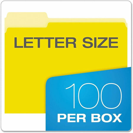 Pendaflex 1/3 Tab Cut Letter Top Tab File Folder - Alternate-Image4