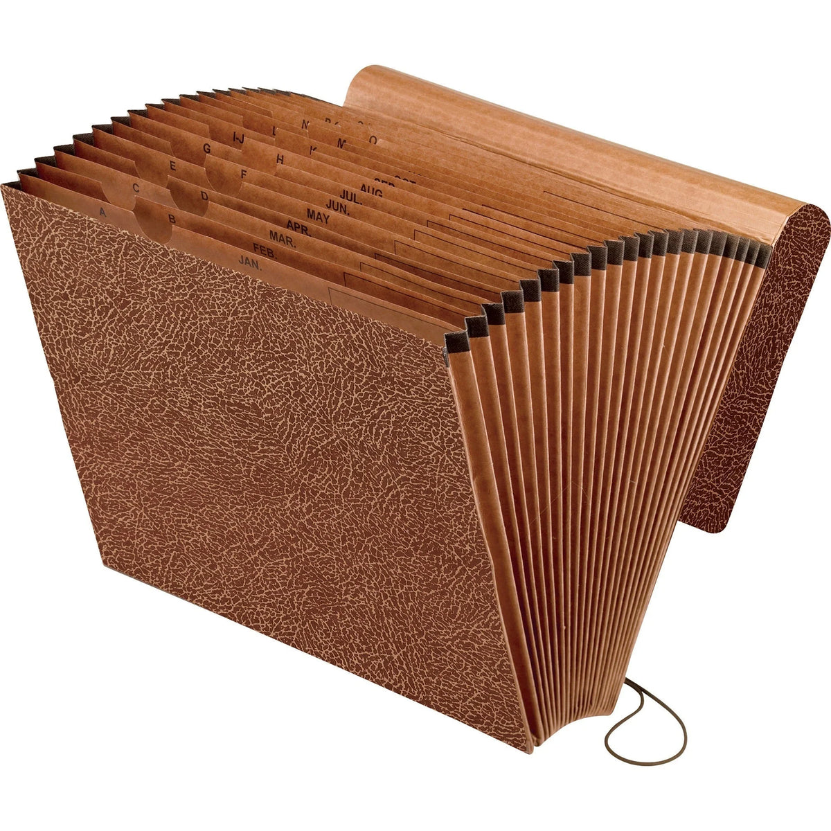 Pendaflex 21-Pocket Expanding File: Red Fiber Moisture Resistant - Files