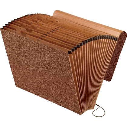 Pendaflex 21-Pocket Expanding File: Red Fiber Moisture Resistant - Files