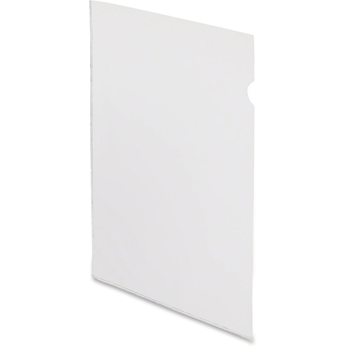 Pendaflex 61004 Letter Vinyl File Pocket 8 1/2’’ x 11’’ Clear 50 / Box (PFX61004) - Filing Jackets & Pockets