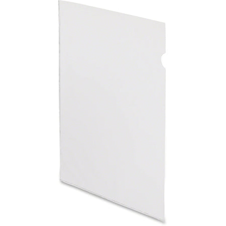 Pendaflex 61004 Letter Vinyl File Pocket 8 1/2’’ x 11’’ Clear 50 / Box (PFX61004) - Filing Jackets & Pockets