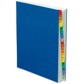 Pendaflex A-Z Oxford Desk File/Sorters - 20 Printed Tab(s) - Character - Blue Divider - Multicolor Mylar - Filing