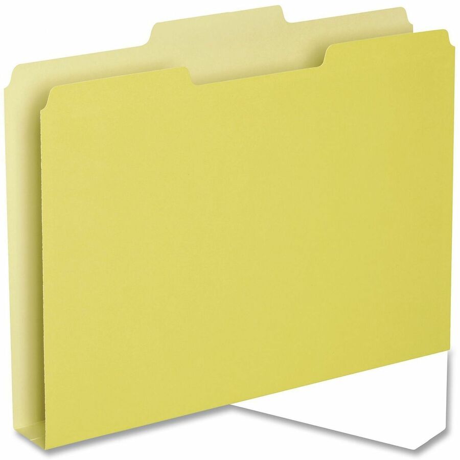 Pendaflex Double Stuff 1/3 Tab Cut Letter Top Tab File Folder - Alternate-Image2