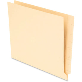 Pendaflex Letter Recycled End Tab File Folder - 8 1/2’’ x 11’’ - Manila - Acid-free - 10% - 75 / Box - Folders
