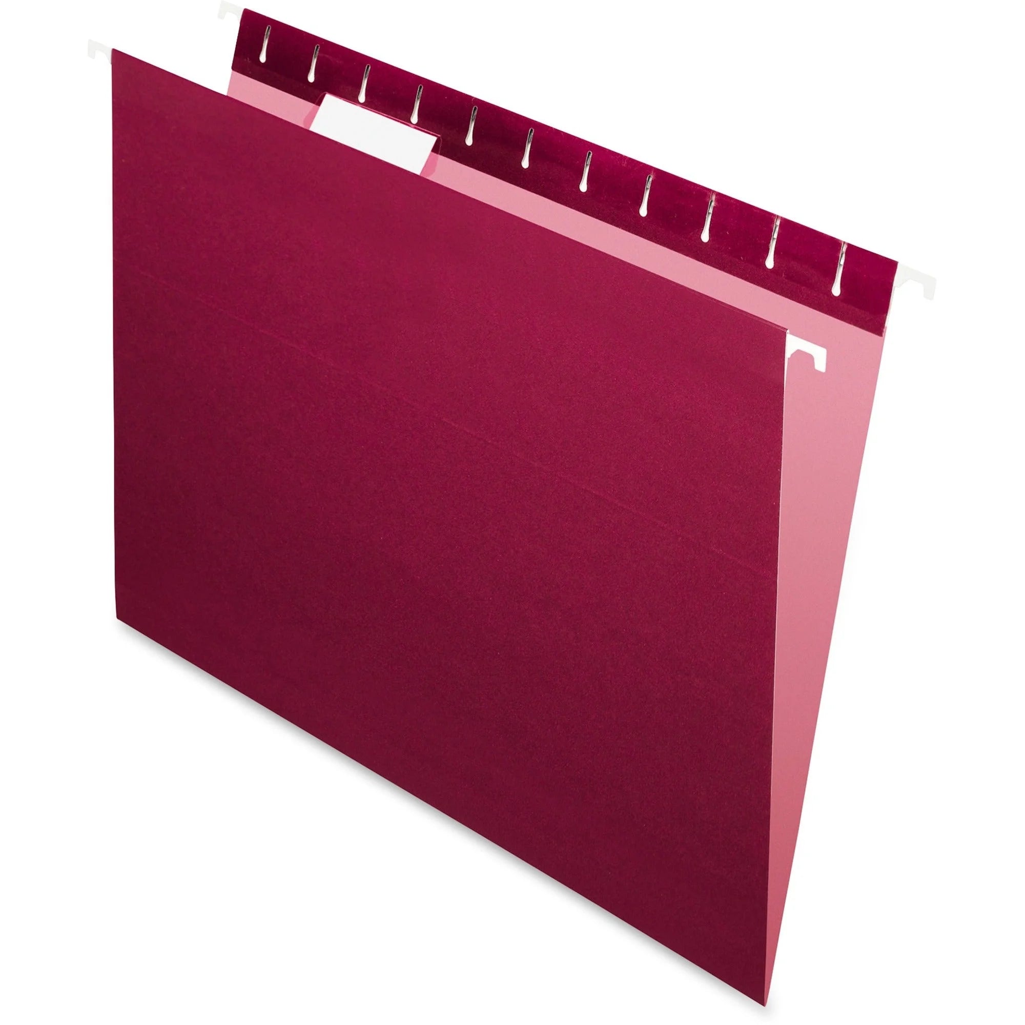 Pendaflex Essentials Hanging Folders - Burgundy - 25/Box - & Accessories