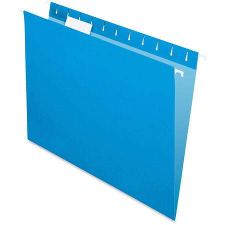 Pendaflex Essentials Recycled Hanging Folders - Blue - 25/Box - & Accessories