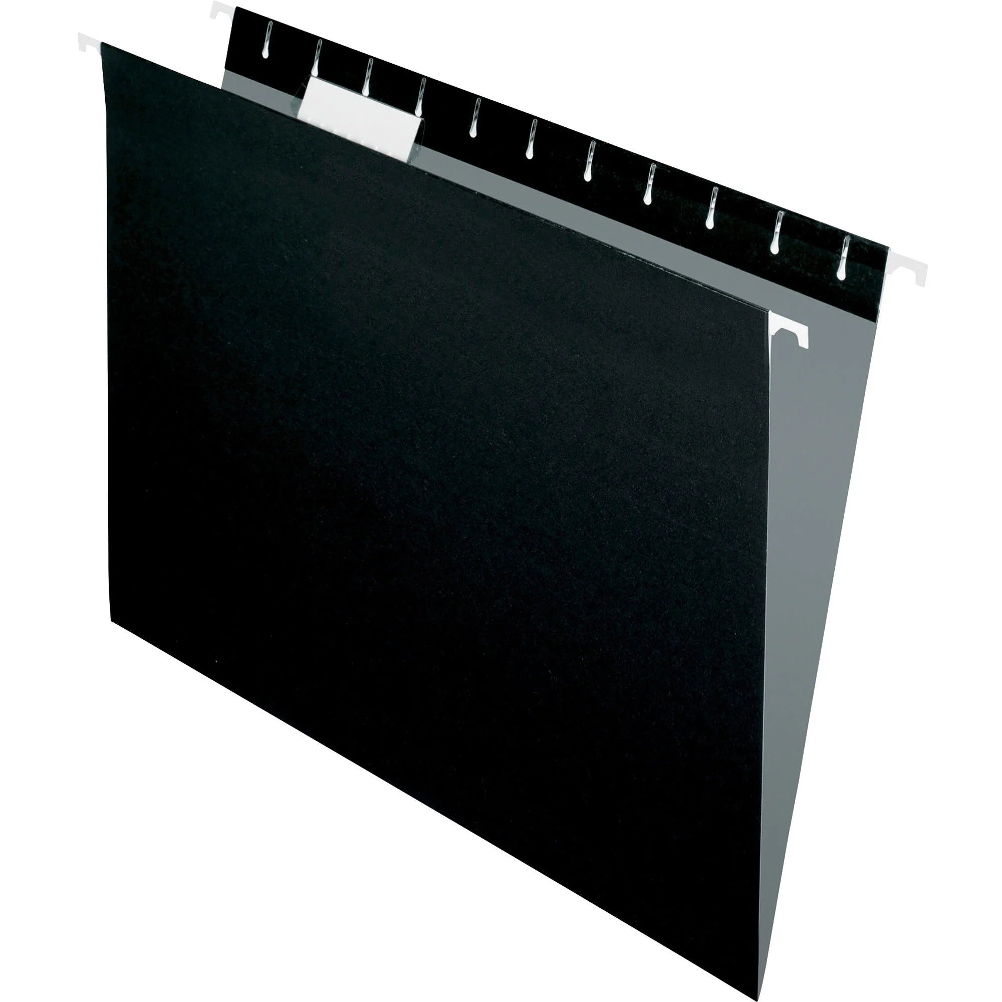 Pendaflex Essentials Recycled Hanging Folders - Letter Size - Black - 25/Box - & Accessories