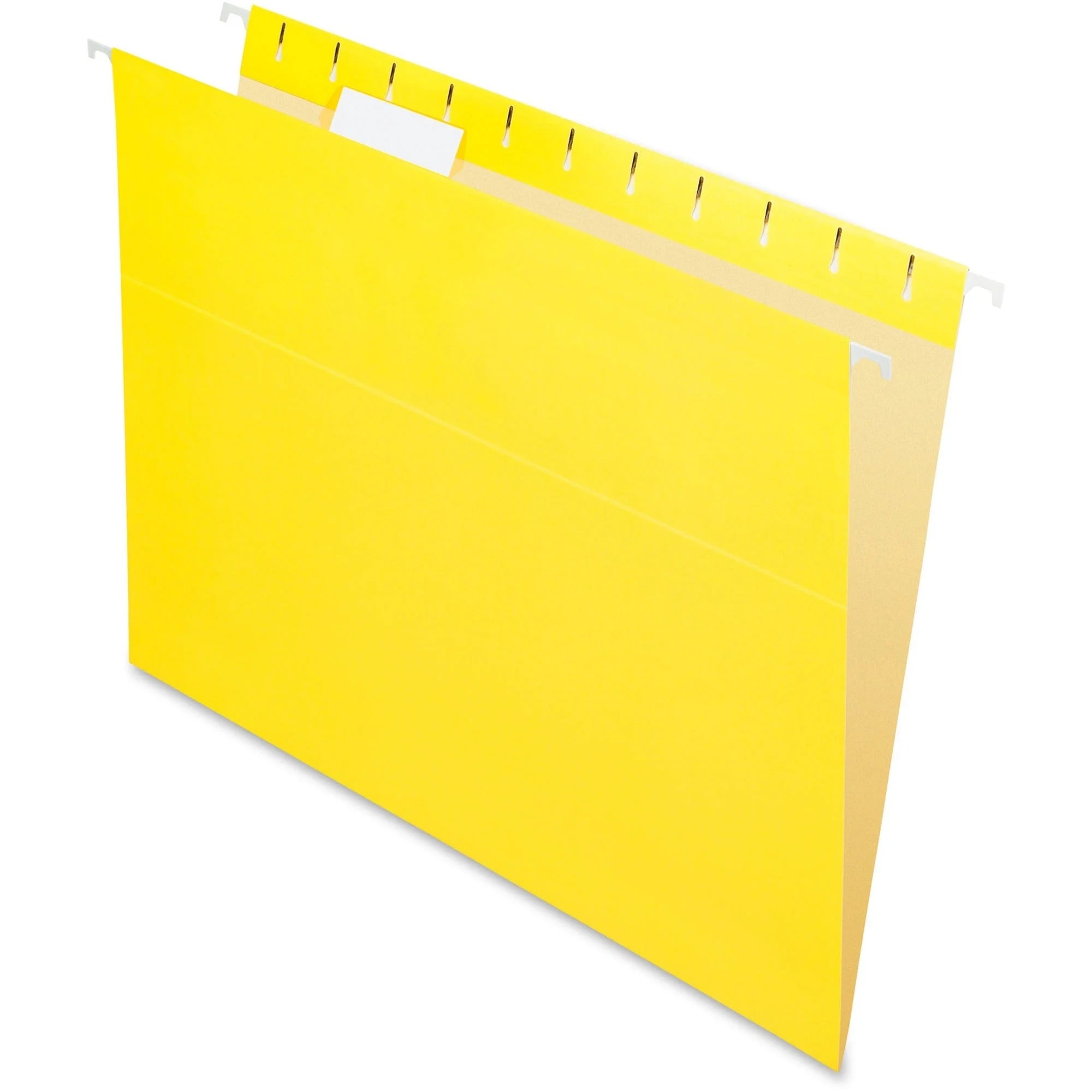 Pendaflex Essentials Recycled Hanging Folders - Yellow - 25/Box - & Accessories