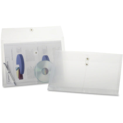 Pendaflex Legal Presentation Folder: Clear Durable 200 Sheets Capacity - Poly Envelopes