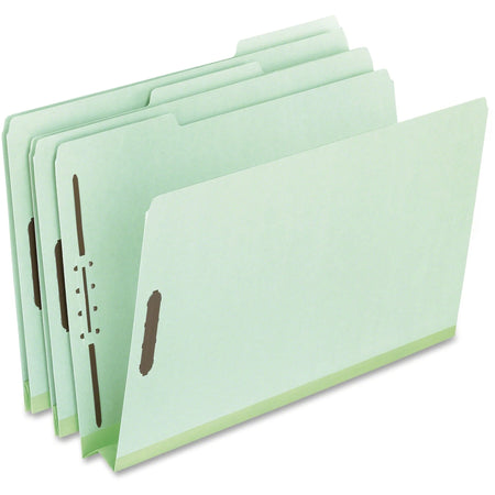 Pendaflex 1/3 Tab Cut Legal Recycled Top File Folder - 8 1/2’’ x 14’’ - 2’’ Expansion - 2 Fastener(s) - Location