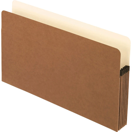 Pendaflex Legal Recycled File Pocket - 8 1/2’’ x 14’’ - 5 1/4’’ Expansion - 11 pt. - Redrope Fiber - Red - 30%