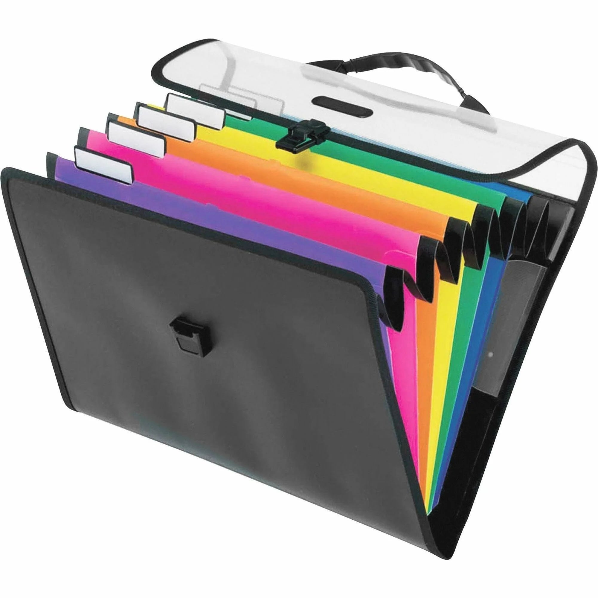 Pendaflex Letter Expanding File: 6-Pocket Poly File Water-Resistant Hook - Files
