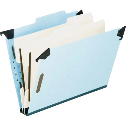 Pendaflex Letter Recycled Classification Folder: Durable 2’’ Expansion Blue - 65% - 1 Each - Folders