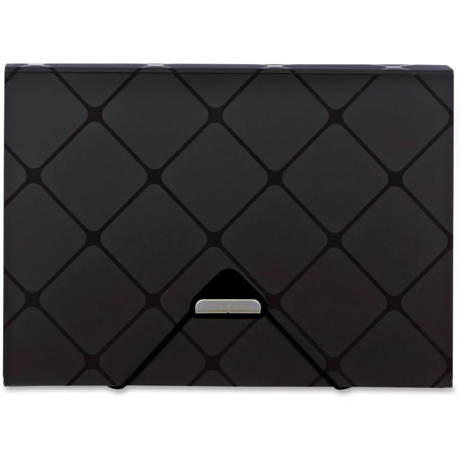 Pendaflex Letter Recycled Expanding File: 13-Pocket Black File Water/Tear Resistant - Files