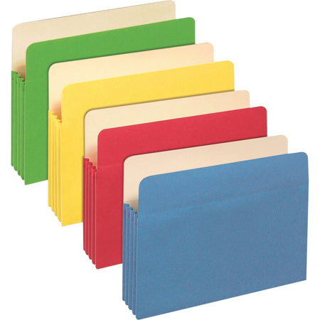 Pendaflex Letter Recycled Expanding File 8 1/2’’ x 11’’ Assorted 25 / Box Top Tab Location 875 Sheets Capacity 3