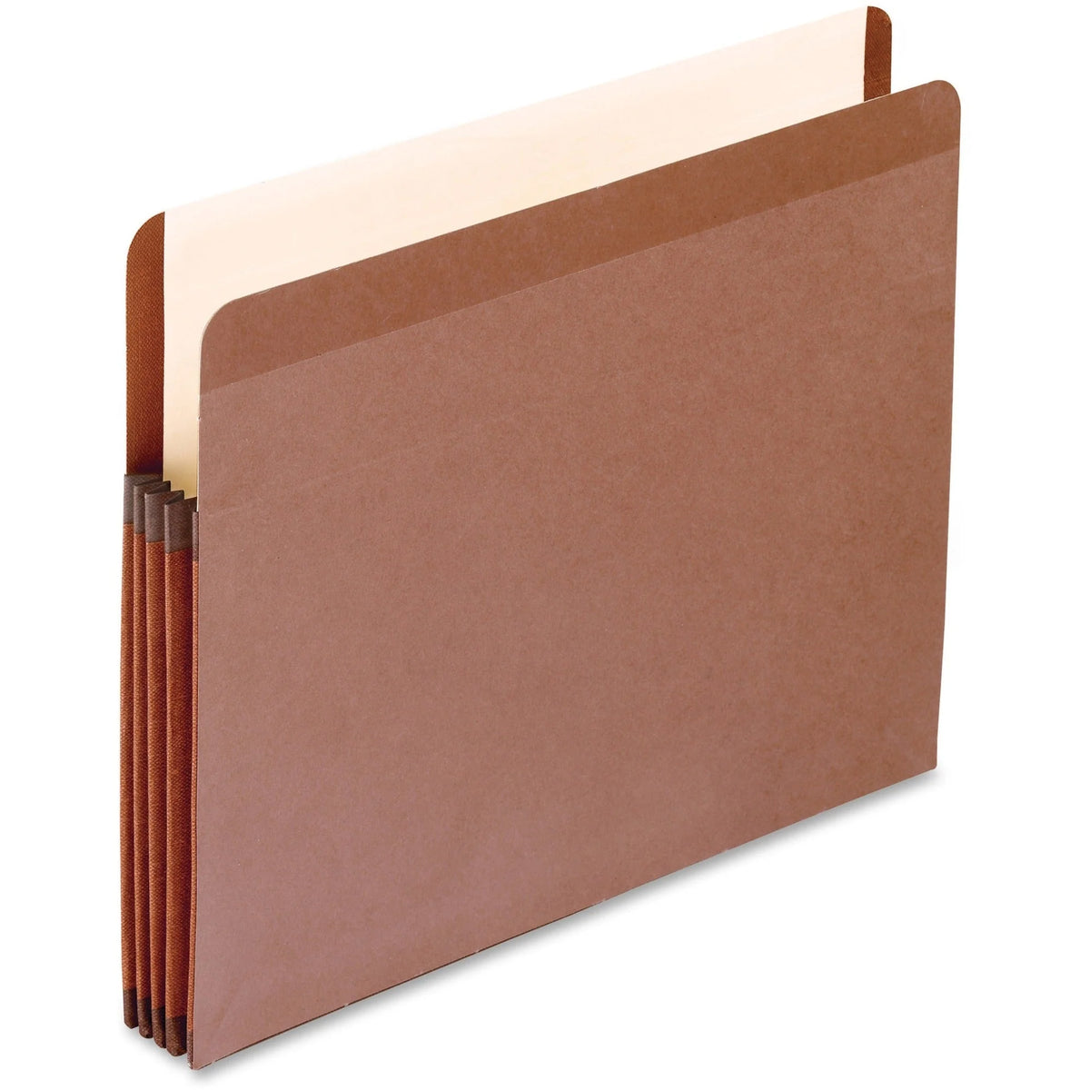 Pendaflex Letter Recycled Expanding File - Durable Red Fiber - 10/Box - Filing Jackets & Pockets