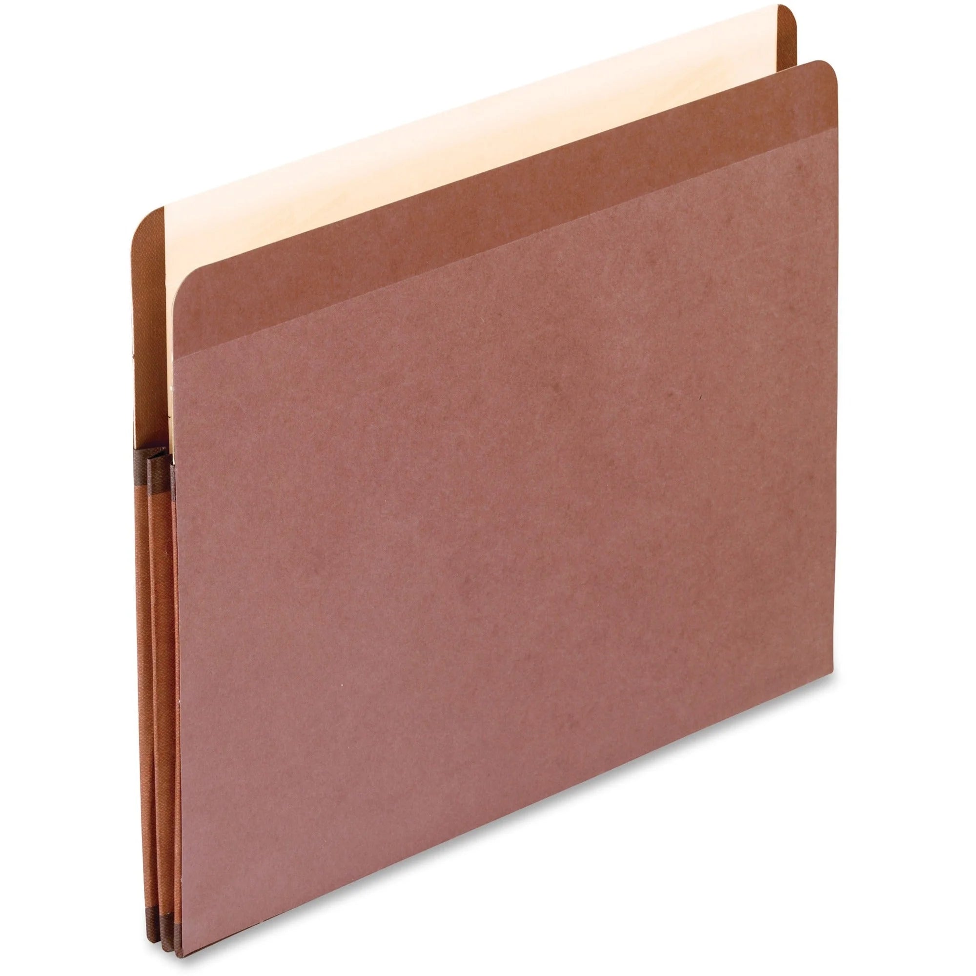 Pendaflex Letter Recycled Expanding File - Durable Red Fiber - 10/Box - Filing Jackets & Pockets