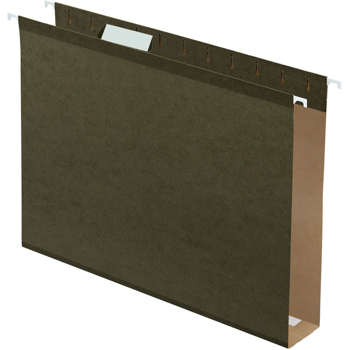 Pendaflex Letter Recycled Hanging Folder - 8 1/2’’ x 11’’ - 400 Sheets Capacity - Standard Green - 1% - 25 / Box