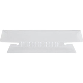 Pendaflex Hanging Folder Plastic Insertable Tabs - 25 Tab(s) - 3.50’’ Tab Width - Clear - 10% Recycled - Pack - Folders