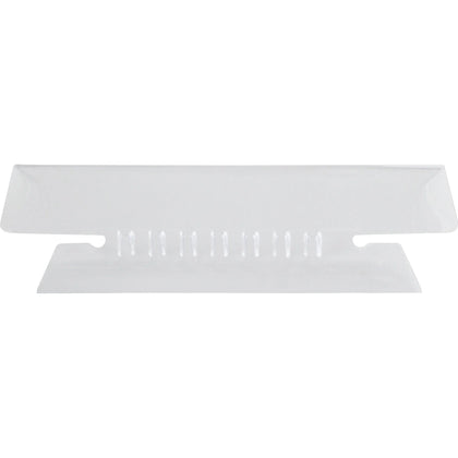 Pendaflex Plastic Insertable Tabs - Clear 25 3.50’’ Width - Hanging Folders & Accessories