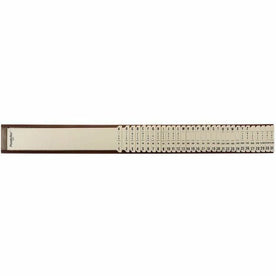 Pendaflex Plastic Sort-All Sorter - 2.50’’ Width x 23.25’’ Length - Non-skid Base - Gray - 1 Each - Filing Accessories