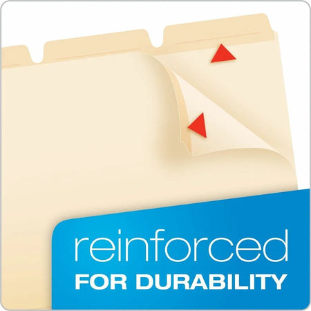 Pendaflex Ready-Tab File Folders - Letter Size Assorted Tab Position - Top