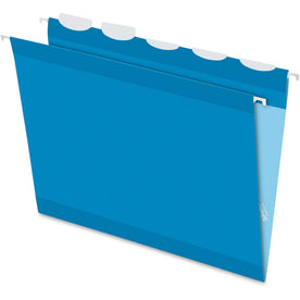 Pendaflex Ready-Tab Hanging Folders - Blue 1/5 Tab Cut Letter Size - & Accessories