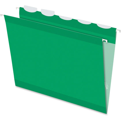 Pendaflex Ready-Tab Hanging Folders - Bright Green - 25/Box - & Accessories