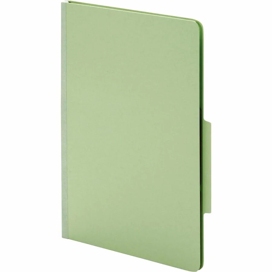 Pendaflex Recycled Classification Folder: Green 25pt 2 Dividers - Folders